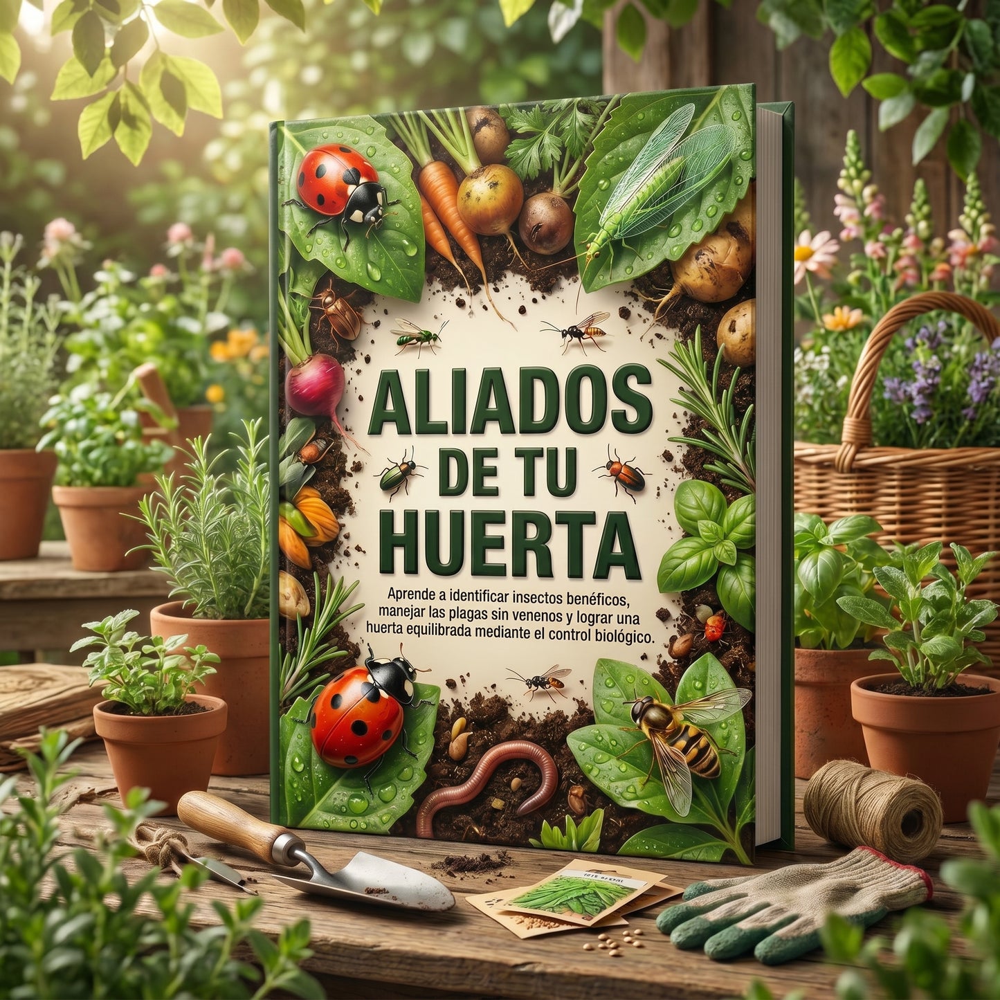 🐞 ALIADOS DE TU HUERTA + 5 BONUS DE REGALO 🎁